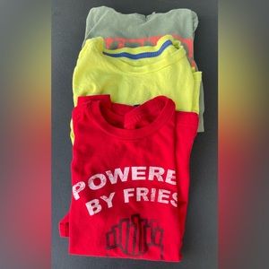 Three Boys size M (8) Shirts